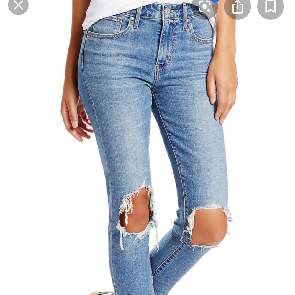 721 Levi’s high rise skinny